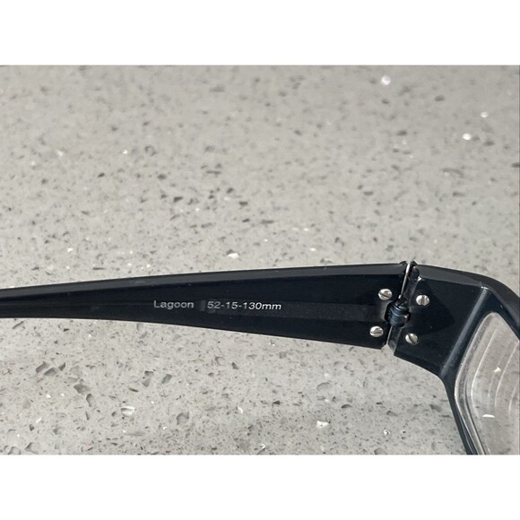 Nicole Miller eyeglasses frames ONLY Eye-Rish Girl Lagoon 52-15-130 black - Picture 5 of 10